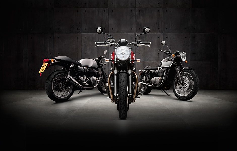 throttle jockey triumph pumps up the bonneville thruxton models three