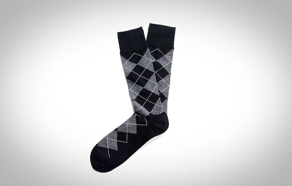 diamond dogs an argyle sock gift guide black classic socks by cole haan