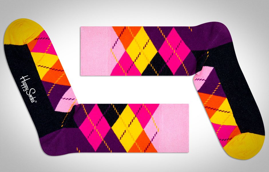 diamond dogs an argyle sock gift guide bright multicolor socks by happy