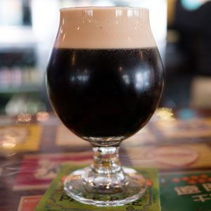stout glass beer