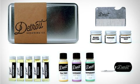 try the detroit grooming co s kitchen sink kit