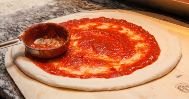 arrabbiata pizza