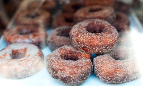 Challah Doughnuts, blue ribbon