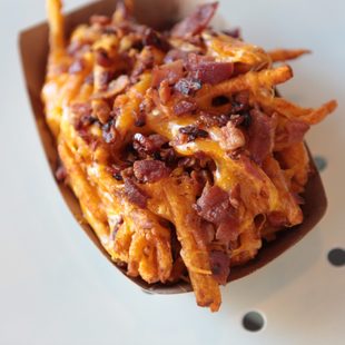 Fries With The Works, blue ribbon