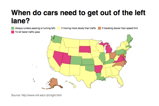 Cars-left-lane-laws-by-state