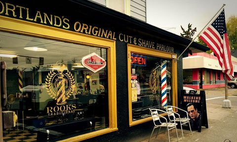 your shave and a haircut at rooks barbershop pdx