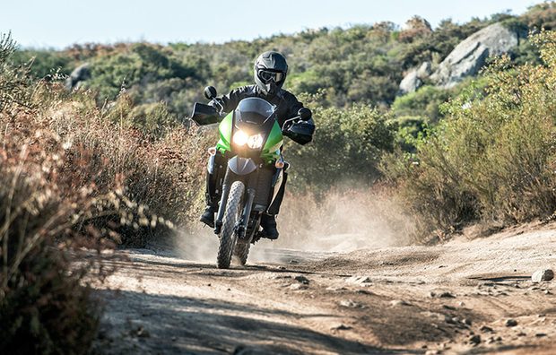 Got a dirty mind? The KLR 650 can probably read it.