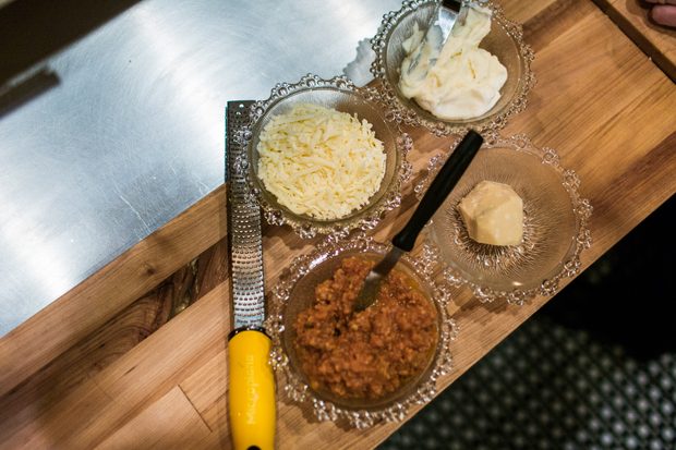 ingredients, dinnertable