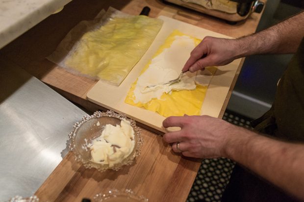 bechamel, dinnertable