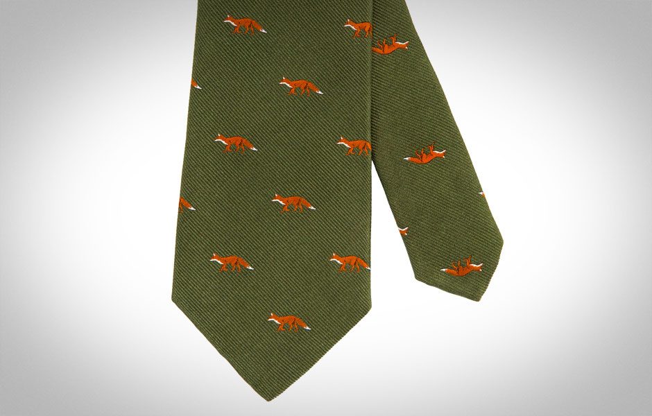 littlenecks a guide to micro print ties sid mashburnforestfoxtie1