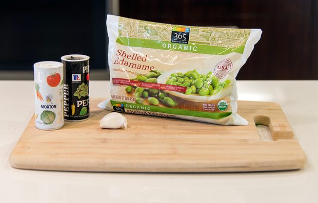 edamame hummus prep