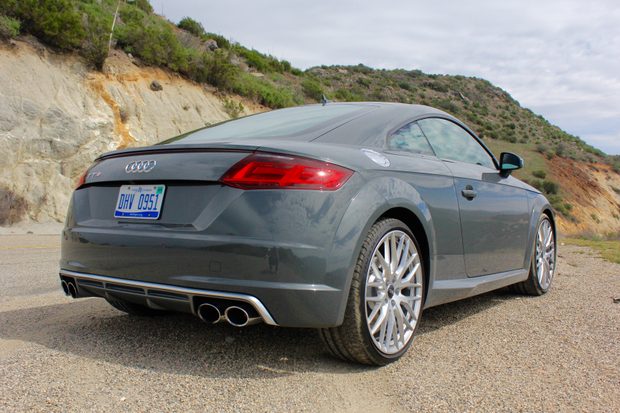 2016 Audi TT-S rear angle close