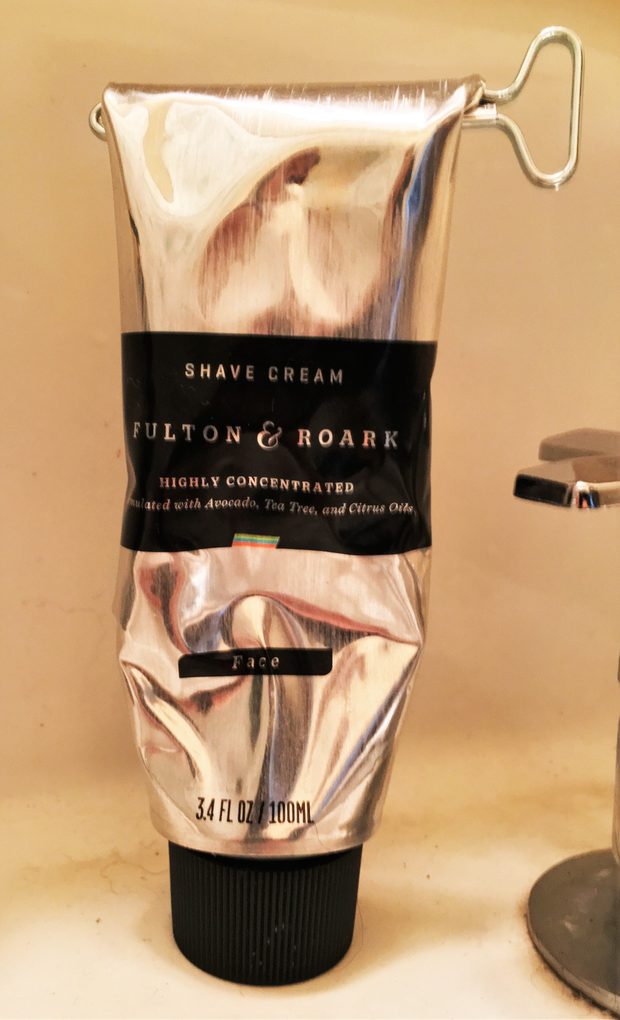 Fulton and Roark shave cream