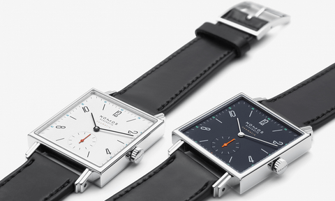 nomos glashutte creates the perfect square slider 1 tetra neomatik gruppe