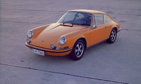 porsche 911 evolution orange