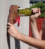 wine shoe method