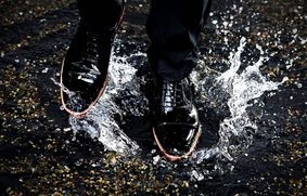 toecap black patent leather oxfords combatant gentlemen shoes