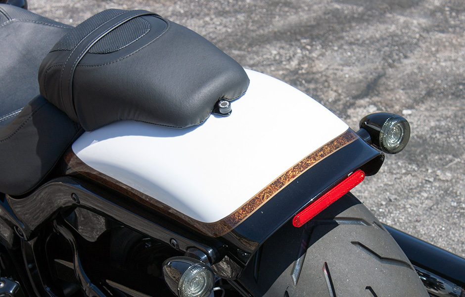 throttle jockey harleys cvo pro street breakout is low but not slow 2016 hd backpaintdetail