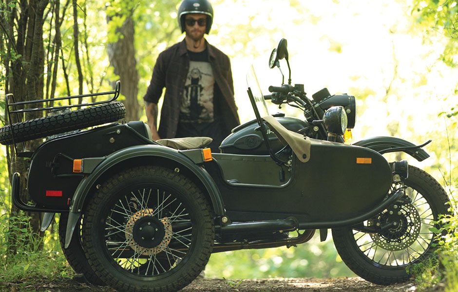 throttle jockey ural still makes em like they used to green
