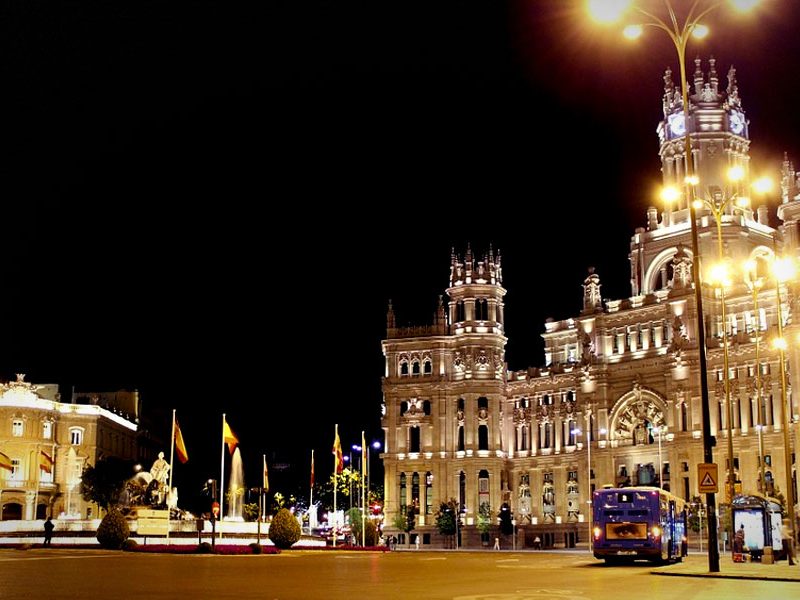 A scene from Madrid