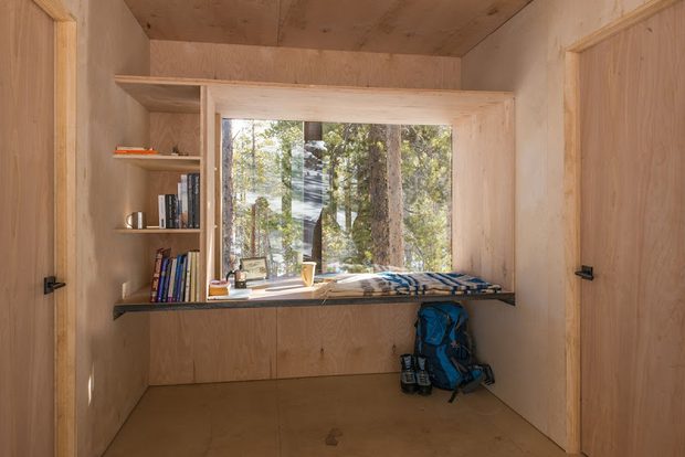micro cabin interior