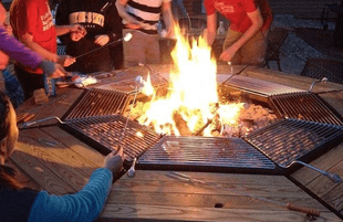 FIRE PIT, jag grill, outdoor dining, outdoor grilling