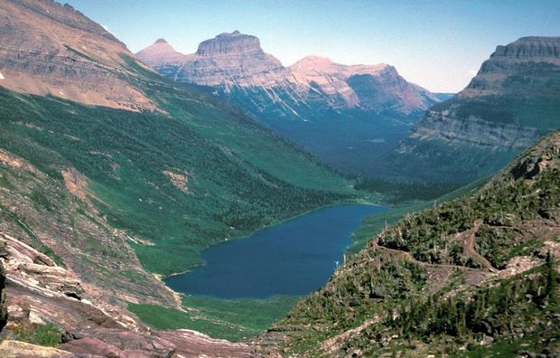 Glacier national park, glacier valley