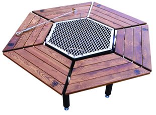 JAG 6, FIRE PIT, jag grill, outdoor dining, outdoor grilling