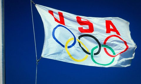 U.S. Olympics flag