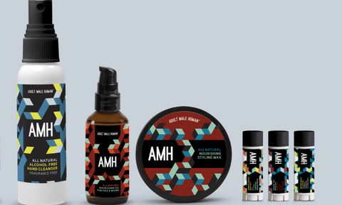 adult male human, organic grooming