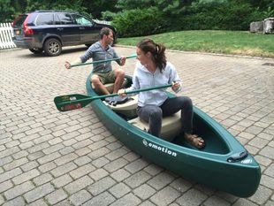 Driveway Canoe 1