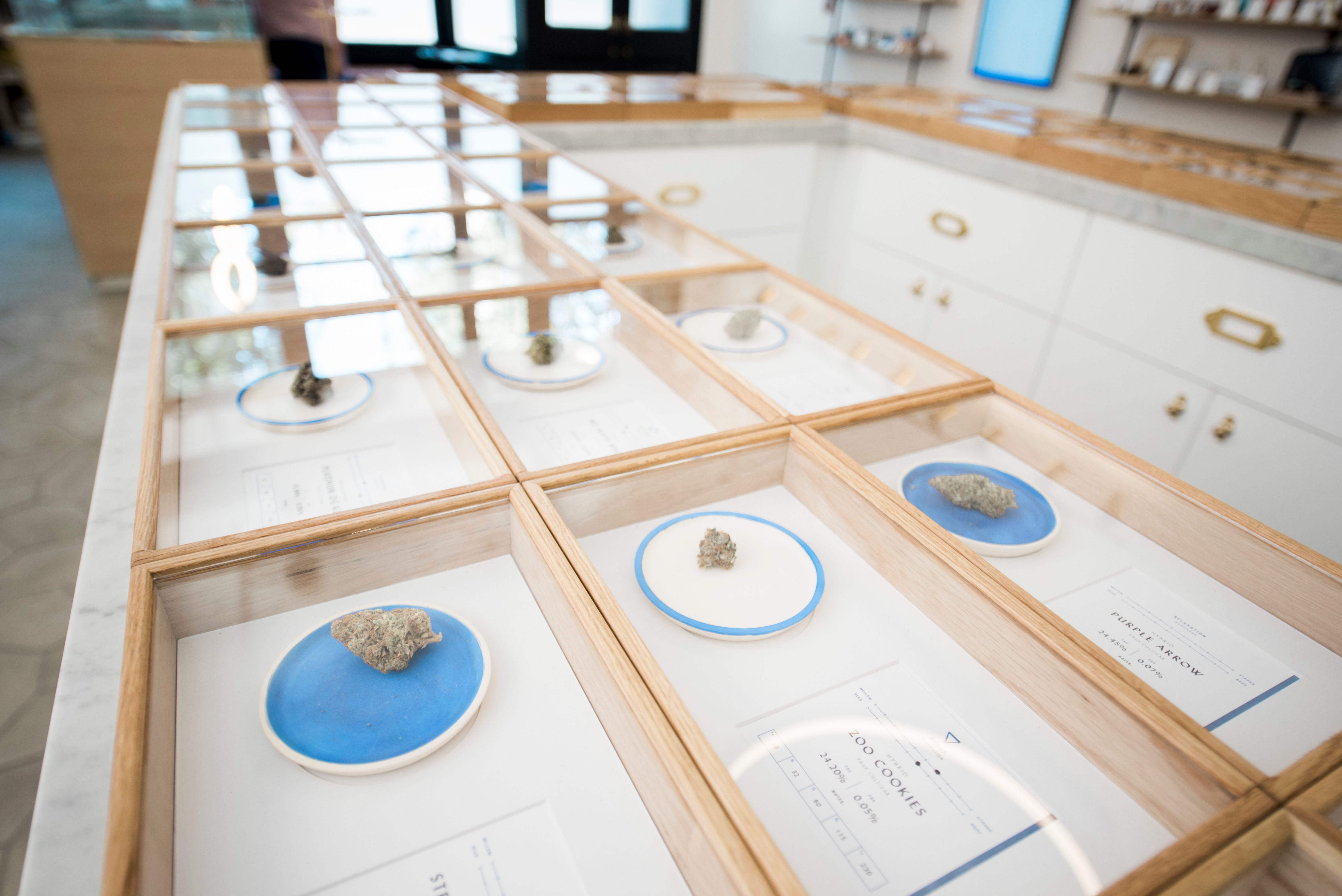cannabis counter serra recreational dispensary