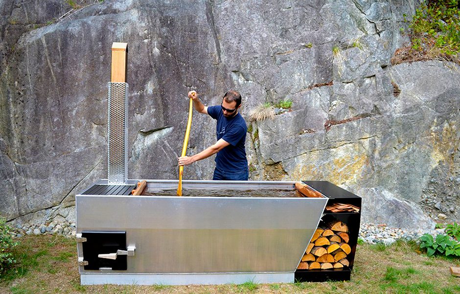Soak Outdoor Wood Fired Tub