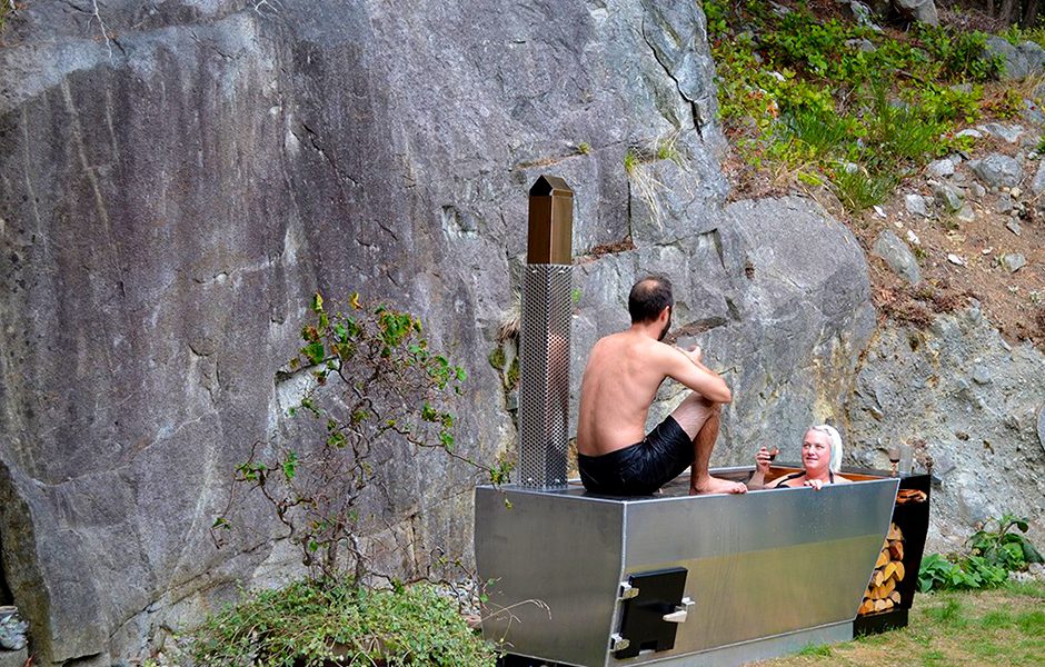 Soak Outdoor Wood Fired Tub