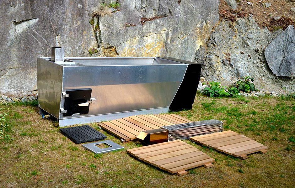 Soak Outdoor Wood Fired Tub