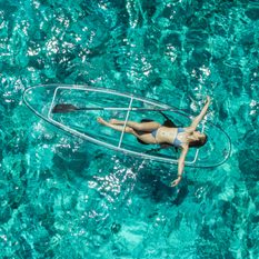 clear canoe