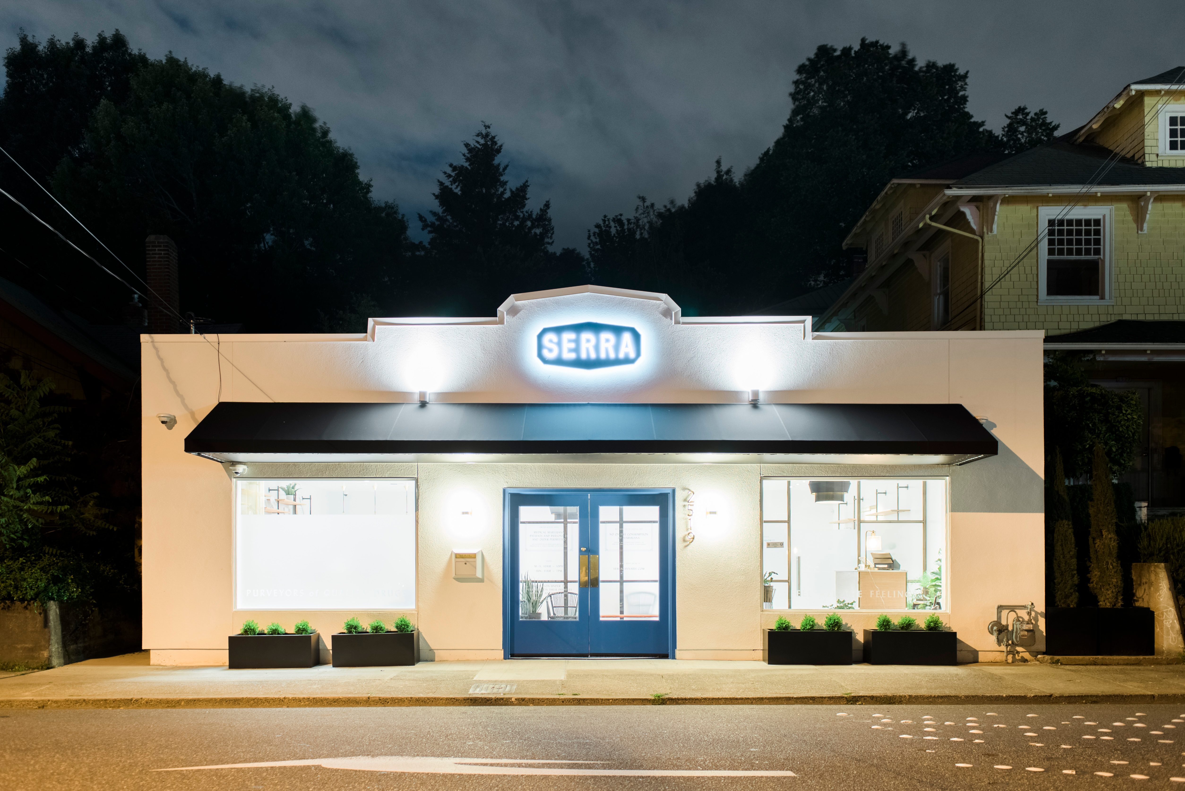Serra Recreational Dispensary Belmont Bodega Location