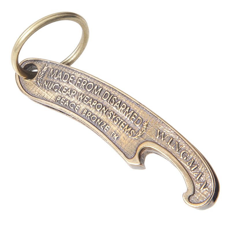 recycled nuclear weapon beer opener