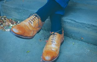navy drake and hutch socks