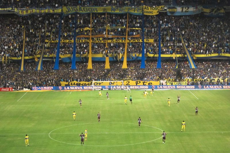 boca junior soccer-match
