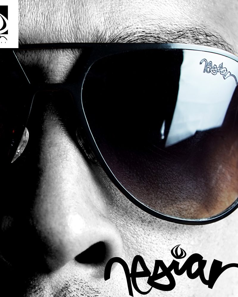 nesian_eyewear_milo_wood_face_shot_nilo_jones_black_and_white