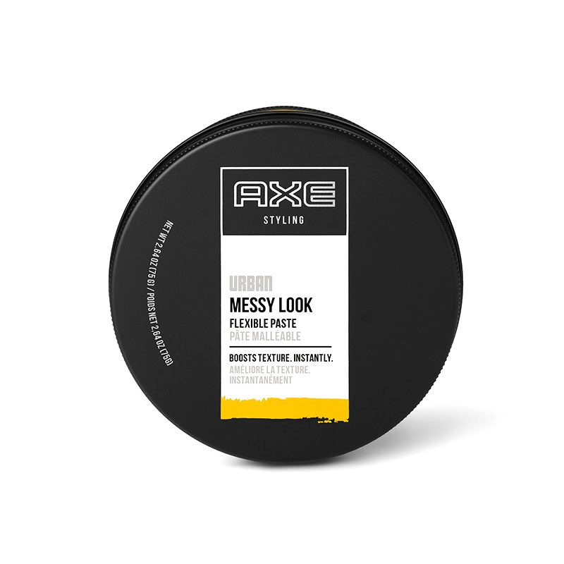 AXE Messy Look Flexible Paste on a white background.