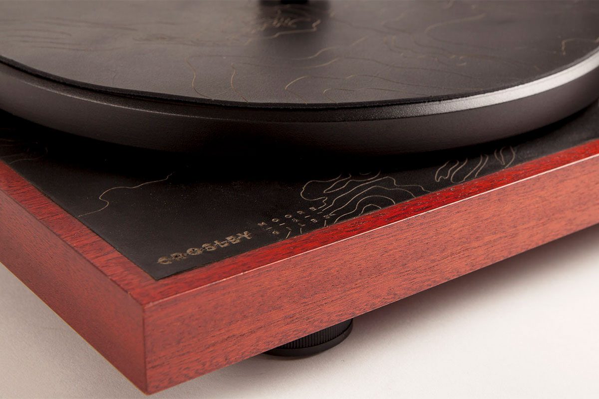 Moore & Giles and Crosley record player