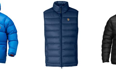 Fjällräven goose down jackets
