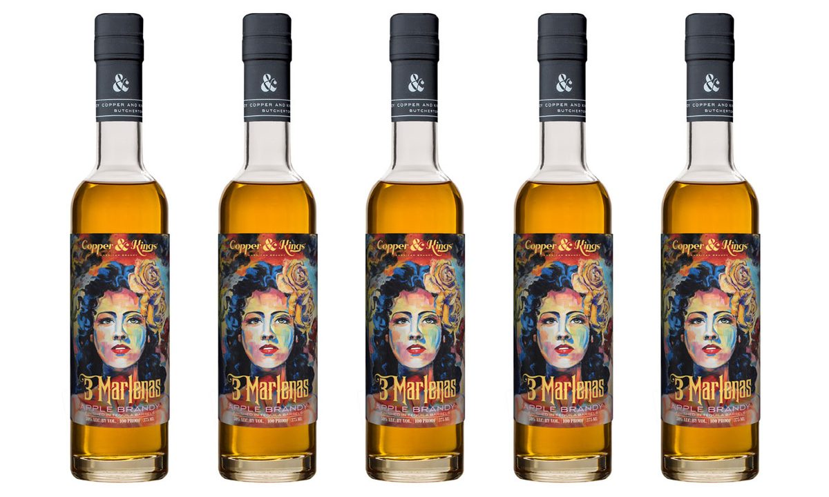 3 Marlenas apple brandy