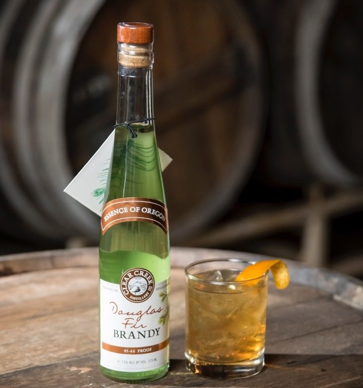 doug fir eau de vie cocktail