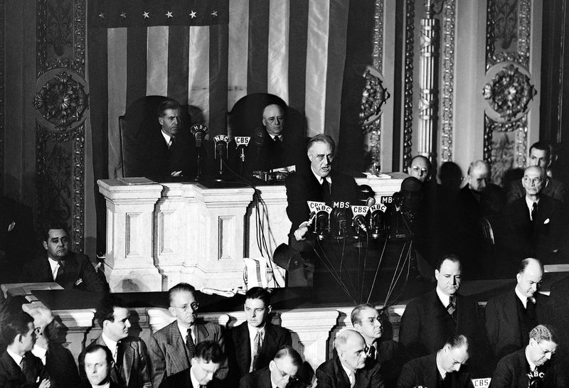 roosevelt address congress