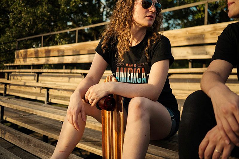 Make America Skate Again american made t-shirts