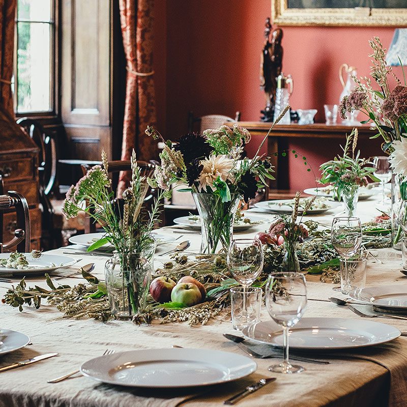 Fine dining table