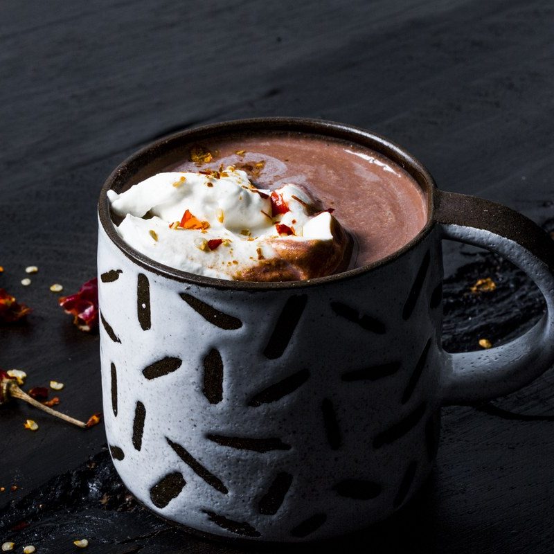 red wine hot chocolate